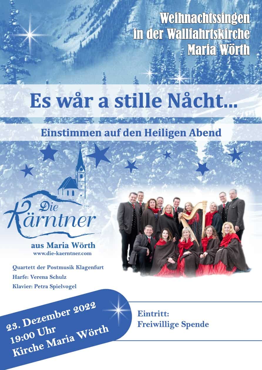 Weihnachtssingen Gemeinde Maria W Rth